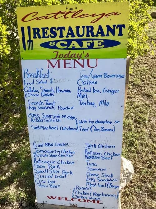 menu Cattleya Reataurant & Cafe