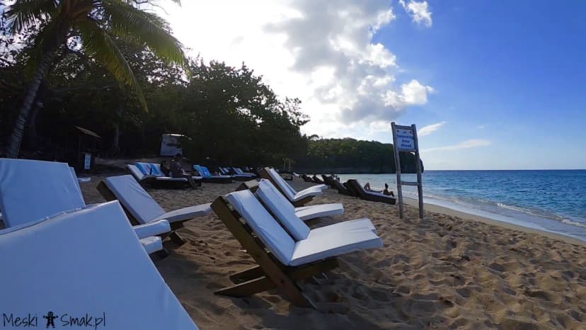 karaiby wakacje Relaks na plaży Bamboo Beach